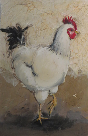 image — aquarelle au vin rouge — Art DiVino, La Londe-les-Maures