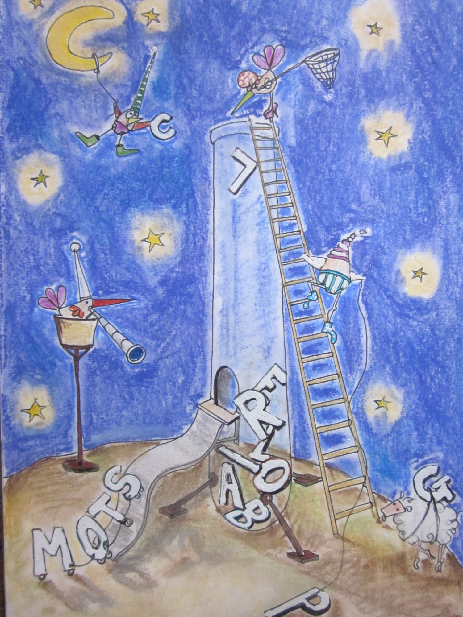 image — aquarelle au vin rouge — Art DiVino, La Londe-les-Maures