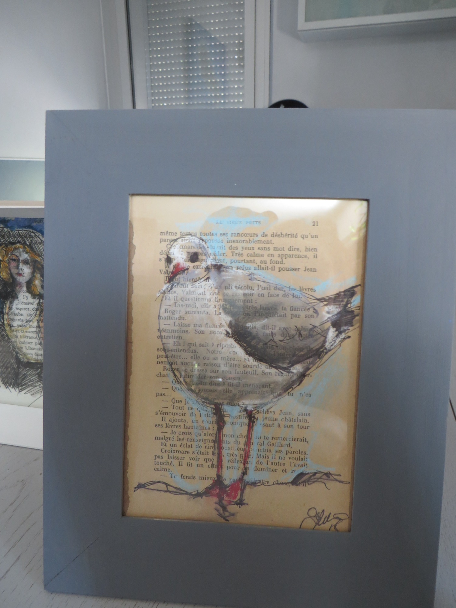 image — aquarelle au vin rouge — Art DiVino, La Londe-les-Maures